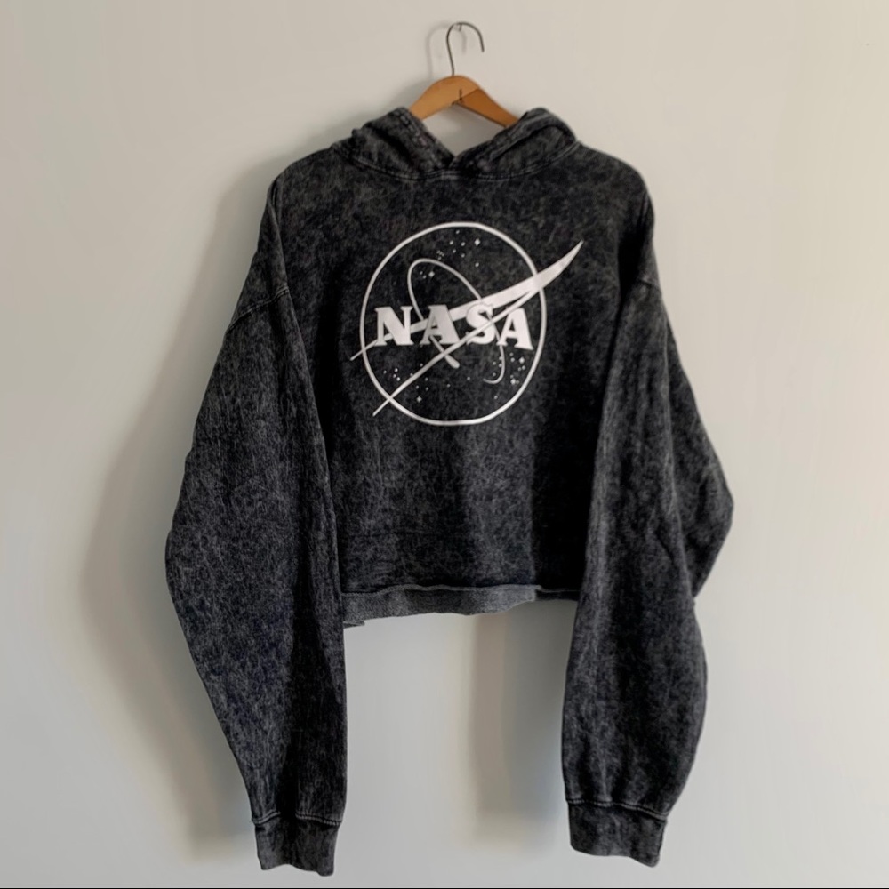 Nasa Crop hoodie